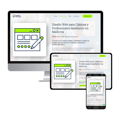 Diseño web para clínicas y centros sanitarios